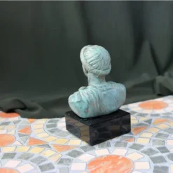 Bronzierte Büste Kaiser Tiberius -Mittelalter Welt bronzierte bueste kaiser tiberius 3