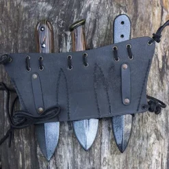 Epic Armoury Gürtelhalter Für 3 LARP Wurfmesser, Schwarz 10 Epic Armoury Gürtelhalter Für 3 LARP Wurfmesser, Schwarz -Mittelalter Welt guertelhalter fuer 3 larp wurfmesser schwarz 4