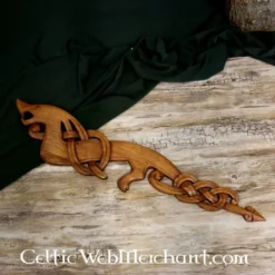 Holz Viking Drachen Nach Links Schaut -Mittelalter Welt holz viking drachen nach links schaut 2