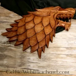 Holzschnitzwerk Wolf -Mittelalter Welt holzschnitzwerk wolf 2