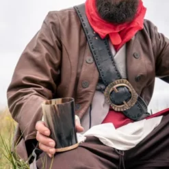 Epic Armoury Horn Cup Abenteurer, Dunkel -Mittelalter Welt horn cup abenteurer dunkel 3