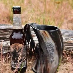 Deepeeka Hornbecher, Fenrir Wolf -Mittelalter Welt hornbecher fenrir wolf 2