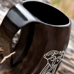 Deepeeka Hornbecher, Mjolnir -Mittelalter Welt hornbecher mjolnir 3