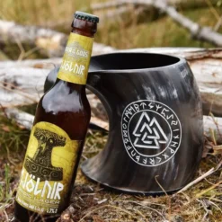 Deepeeka Hornbecher, Valknuss -Mittelalter Welt hornbecher valknuss 2