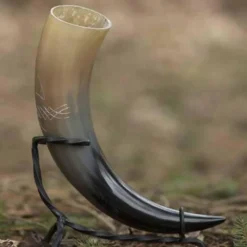 Epic Armoury Keltisches Trinkhorn 0,5L, Hell -Mittelalter Welt keltisches trinkhorn 05l hell 2