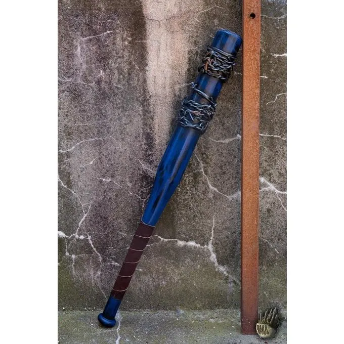 Epic Armoury LARP Baseballschläger Stacheldraht, 80 Cm, Blau 2 Epic Armoury LARP Baseballschläger Stacheldraht, 80 Cm, Blau – Bild 2