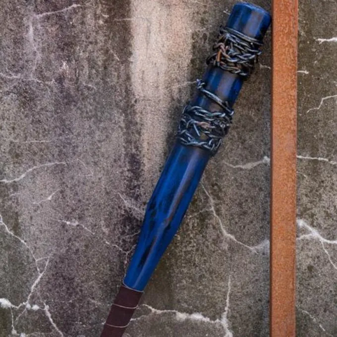 Epic Armoury LARP Baseballschläger Stacheldraht, 80 Cm, Blau 1 Epic Armoury LARP Baseballschläger Stacheldraht, 80 Cm, Blau