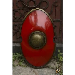 Epic Armoury LARP Griechischen Schild Rot -Mittelalter Welt larp griechischen schild rot 3