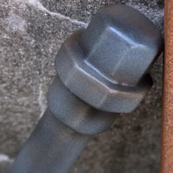 Epic Armoury LARP Metallrohr, Stahl Farb -Mittelalter Welt larp metallrohr stahl farb 2