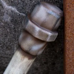 Epic Armoury LARP Metallrohr, Weiß -Mittelalter Welt larp metallrohr weiss 2