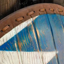 Epic Armoury LARP Norman Schild Blau-weiß -Mittelalter Welt larp norman schild blau weiss 3