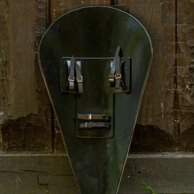 Epic Armoury LARP Normannischer Schild Wolf 2 Epic Armoury LARP Normannischer Schild Wolf – Bild 2