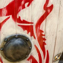 Epic Armoury LARP Normannischer Schild Wolf 6 Epic Armoury LARP Normannischer Schild Wolf -Mittelalter Welt larp normannischer schild wolf 2