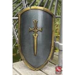 Epic Armoury LARP RFB Dekoriert Drachen Schild -Mittelalter Welt larp rfb dekoriert drachen schild 2