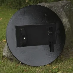 Mittelalter Welt -Mittelalter Welt larp rfb roundschild gruen schwarz 1