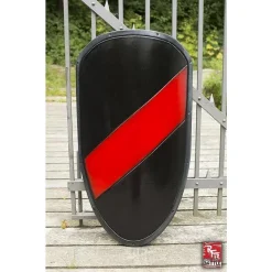 Epic Armoury LARP Ritter Schild Schwarz / Rot -Mittelalter Welt larp ritter schild schwarz rot 2