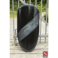 Epic Armoury LARP Ritter Schild Schwarz / Silber -Mittelalter Welt larp ritter schild schwarz silber 2