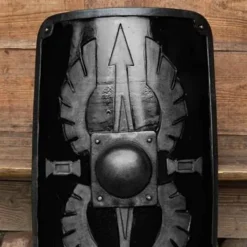 Epic Armoury LARP Roman Scutum, Schwarz