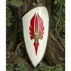 Epic Armoury LARP Rot-weiß Elfen Schild, 120 X 55 Cm -Mittelalter Welt larp rot weiss elfen schild 120 x 55 cm 5