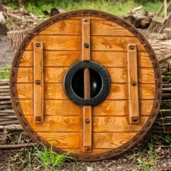 Epic Armoury LARP Shield Thegn, Rot, 70 Cm -Mittelalter Welt larp shield thegn rot 70 cm 1