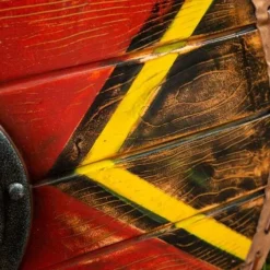 Epic Armoury LARP Shield Thegn, Rot, 70 Cm -Mittelalter Welt larp shield thegn rot 70 cm 3