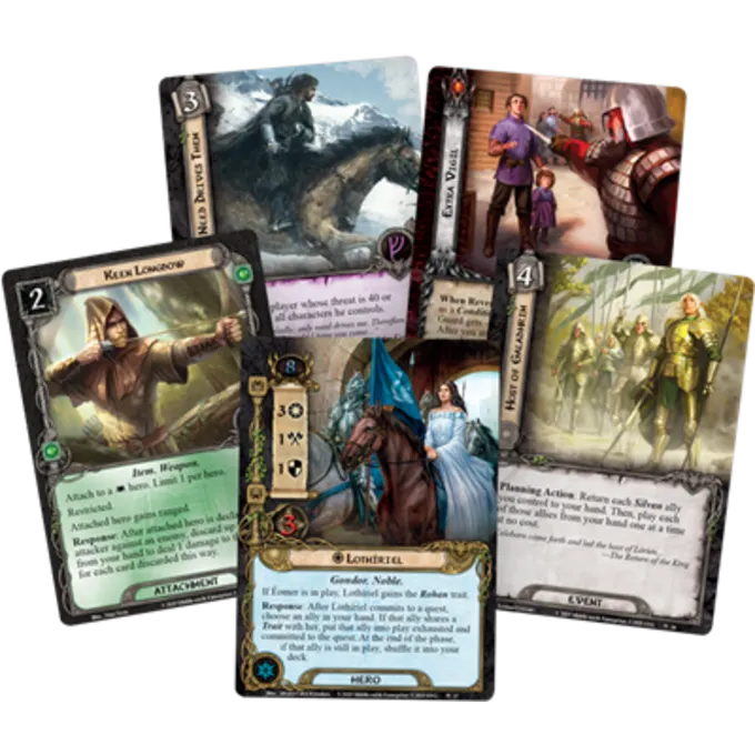FANTASY FLIGHT GAMES Lord Of The Rings LCG: The City Of Ulfast 2 FANTASY FLIGHT GAMES Lord Of The Rings LCG: The City Of Ulfast – Bild 2