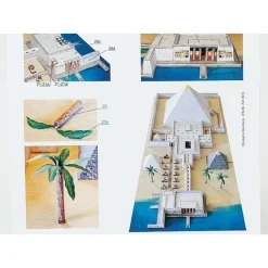 Modellbau-Kit-Pyramide Tempel -Mittelalter Welt modellbau kit pyramide tempel 2