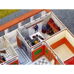 Modellbau-Kit Römische Villa -Mittelalter Welt modellbau kit roemische villa 3
