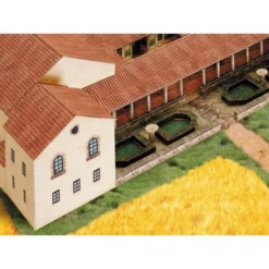 Modellbau-Kit Villa Rustica -Mittelalter Welt modellbau kit villa rustica 3