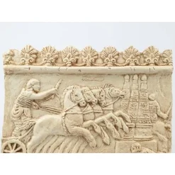Reliëf Wagenrennen Circus Maximus -Mittelalter Welt relief wagenrennen circus maximus 3