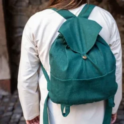 Burgschneider Rucksack Capsus, Grün -Mittelalter Welt rucksack capsus gruen 2