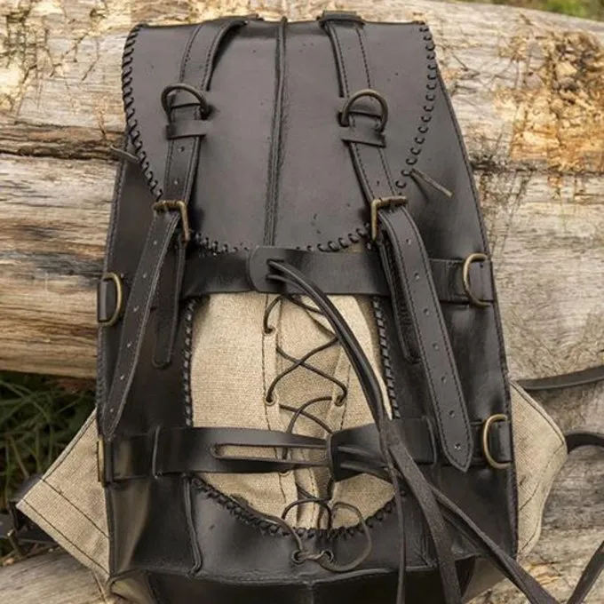 Epic Armoury Steampunk-Rucksack, Schwarz 1 Epic Armoury Steampunk-Rucksack, Schwarz