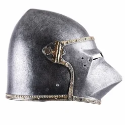 Toy Helm Hundsgugel Bascinet -Mittelalter Welt toy helm hundsgugel bascinet 2