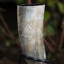 Epic Armoury Trinkhorn Druide 0,5L, Leicht -Mittelalter Welt trinkhorn druide 05l leicht 4