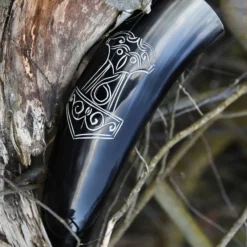 Deepeeka Trinkhorn Mjolnir -Mittelalter Welt trinkhorn mjolnir 3
