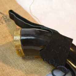 Windlass Steelcrafts Trinkhorn Rollo Mit Lederhalter -Mittelalter Welt trinkhorn rollo mit lederhalter 5