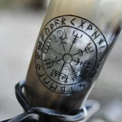 Deepeeka Trinkhorn Vegvisir -Mittelalter Welt trinkhorn vegvisir 2