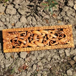 Urnes-Stil Holzschnitzwerk -Mittelalter Welt urnes stil holzschnitzwerk 4